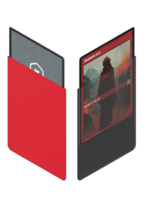 Heavy Play SHAMAN RED CURV SLEEVES - STANDARD 100