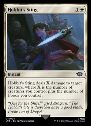 Hobbit's Sting - Foil<br /><span class="collector-number">Collector No. 20</span>