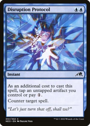 Disruption Protocol - Foil<br /><span class="collector-number">Collector No. </span>