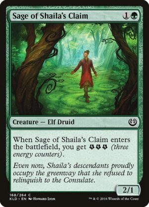 Sage of Shaila's Claim<br /><span class="collector-number">Collector No. </span>