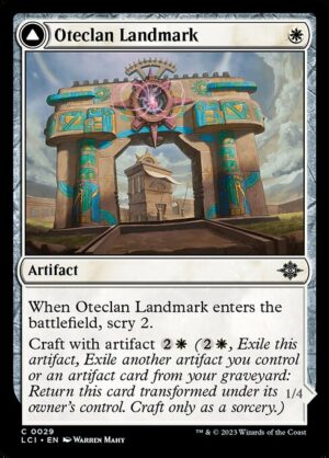 Oteclan Landmark // Oteclan Levitator - Foil<br /><span class="collector-number">Collector No. 29</span>