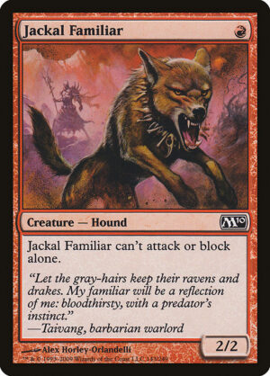 Jackal Familiar<br /><span class="collector-number">Collector No. 143</span>