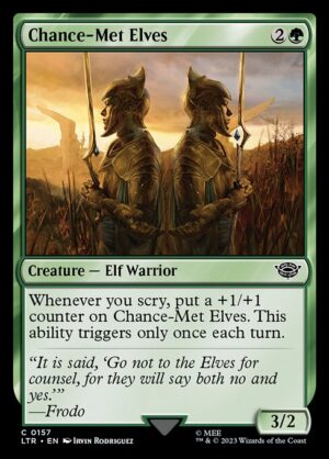 Chance-Met Elves<br /><span class="collector-number">Collector No. 157</span>