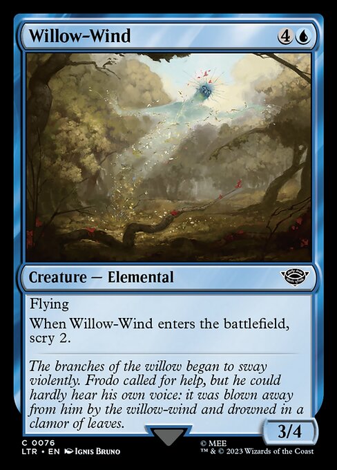 Willow-Wind - Foil<br /><span class="collector-number">Collector No. 76</span>