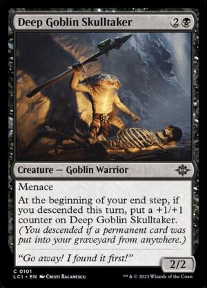 Deep Goblin Skulltaker - Foil<br /><span class="collector-number">Collector No. 101</span>