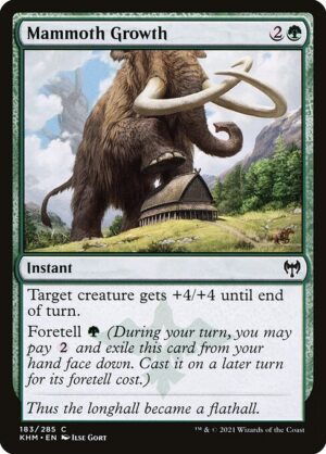 Mammoth Growth - Foil<br /><span class="collector-number">Collector No. </span>