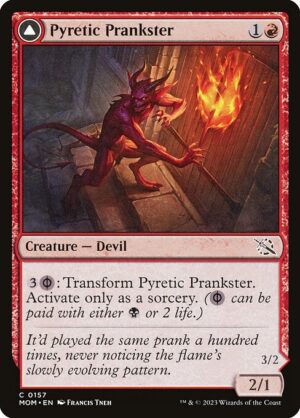 Pyretic Prankster<br /><span class="collector-number">Collector No. 157</span>