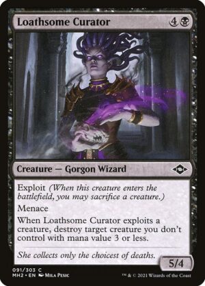 Loathsome Curator<br /><span class="collector-number">Collector No. 91</span>