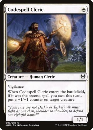 Codespell Cleric - Foil<br /><span class="collector-number">Collector No. </span>