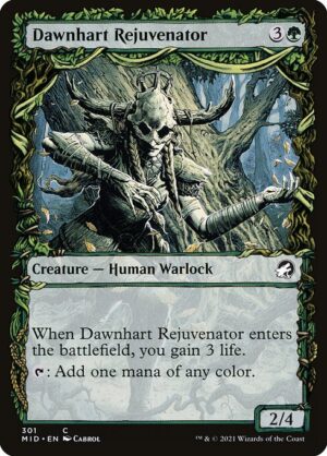 Dawnhart Rejuvenator (Showcase) - Foil<br /><span class="collector-number">Collector No. 301</span>