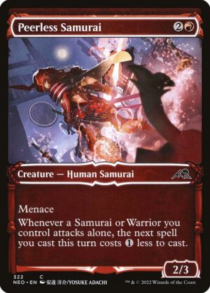 Peerless Samurai - Foil<br /><span class="collector-number">Collector No. </span>