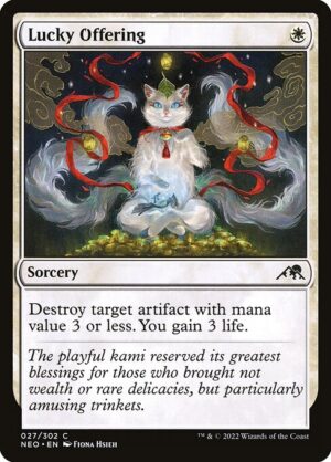 Lucky Offering - Foil<br /><span class="collector-number">Collector No. </span>