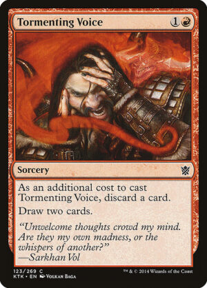 Tormenting Voice - Foil<br /><span class="collector-number">Collector No. </span>