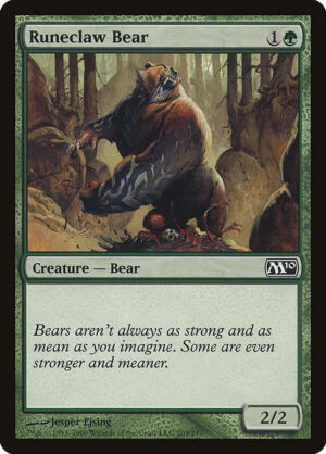 Runeclaw Bear<br /><span class="collector-number">Collector No. 203</span>