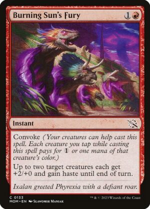 Burning Sun's Fury<br /><span class="collector-number">Collector No. 133</span>