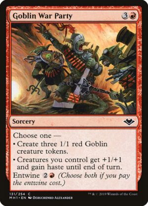 Goblin War Party - Foil<br /><span class="collector-number">Collector No. 131</span>