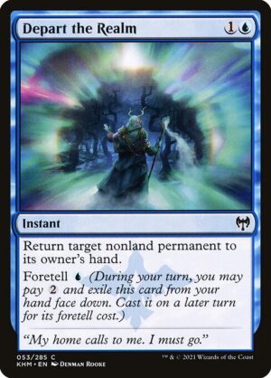 Depart the Realm - Foil<br /><span class="collector-number">Collector No. </span>