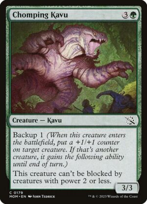 Chomping Kavu<br /><span class="collector-number">Collector No. 179</span>