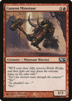 Canyon Minotaur<br /><span class="collector-number">Collector No. 131</span>