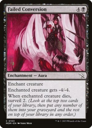 Failed Conversion<br /><span class="collector-number">Collector No. 103</span>