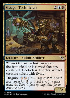 Gadget Technician<br /><span class="collector-number">Collector No. 204</span>