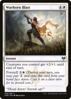 Warhorn Blast - Foil<br /><span class="collector-number">Collector No. </span>