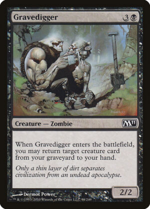 Gravedigger<br /><span class="collector-number">Collector No. 98</span>