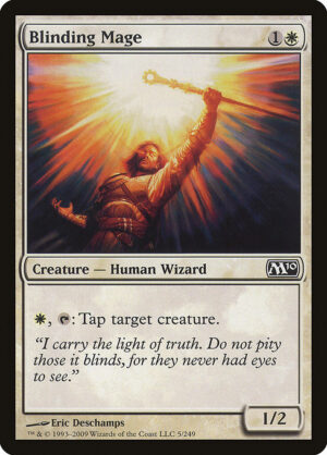 Blinding Mage<br /><span class="collector-number">Collector No. 5</span>