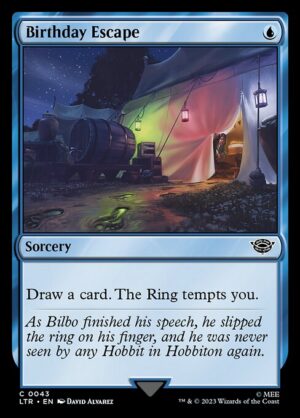 Birthday Escape<br /><span class="collector-number">Collector No. 43</span>