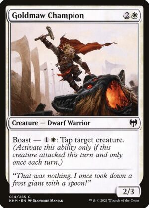 Goldmaw Champion - Foil<br /><span class="collector-number">Collector No. </span>