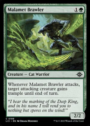 Malamet Brawler - Foil<br /><span class="collector-number">Collector No. 199</span>