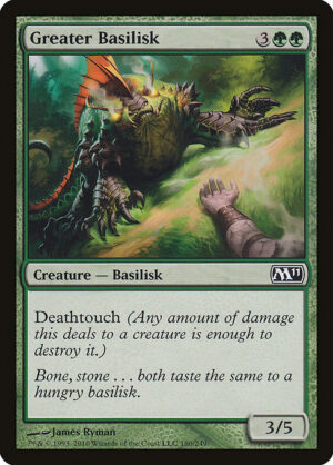 Greater Basilisk<br /><span class="collector-number">Collector No. 180</span>
