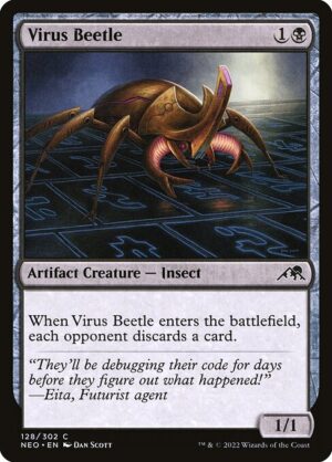 Virus Beetle - Foil<br /><span class="collector-number">Collector No. </span>