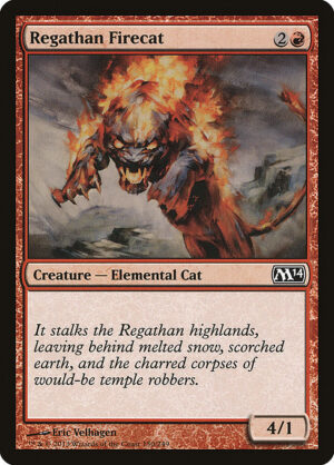 Regathan Firecat<br /><span class="collector-number">Collector No. 150</span>
