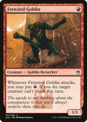 Frenzied Goblin<br /><span class="collector-number">Collector No. 131</span>