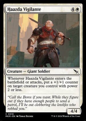Haazda Vigilante - Foil<br /><span class="collector-number">Collector No. 18</span>