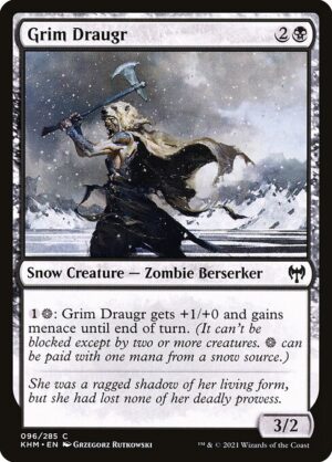 Grim Draugr - Foil<br /><span class="collector-number">Collector No. </span>