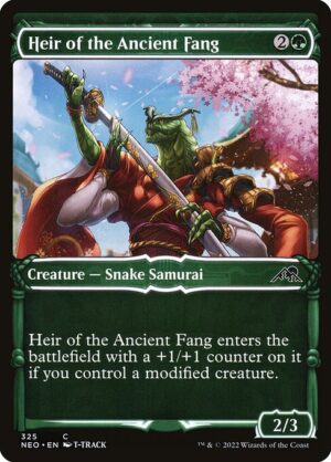 Heir of the Ancient Fang - Foil<br /><span class="collector-number">Collector No. </span>