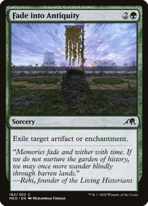 Fade into Antiquity - Foil<br /><span class="collector-number">Collector No. </span>