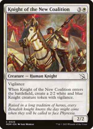 Knight of the New Coalition - Foil<br /><span class="collector-number">Collector No. 25</span>
