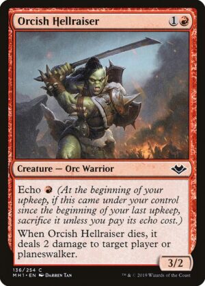 Orcish Hellraiser<br /><span class="collector-number">Collector No. 136</span>