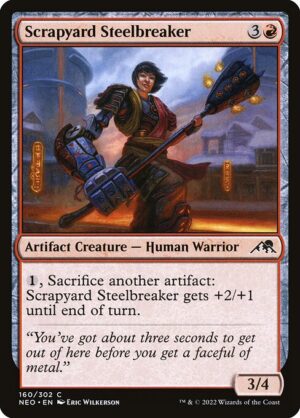 Scrapyard Steelbreaker - Foil<br /><span class="collector-number">Collector No. </span>