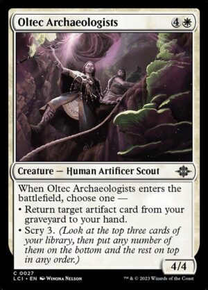 Oltec Archaeologists - Foil<br /><span class="collector-number">Collector No. 27</span>