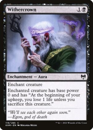 Withercrown - Foil<br /><span class="collector-number">Collector No. </span>