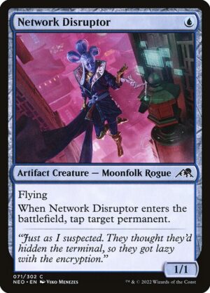 Network Disruptor - Foil<br /><span class="collector-number">Collector No. </span>