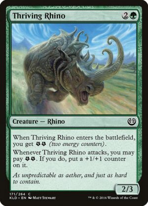 Thriving Rhino - Foil<br /><span class="collector-number">Collector No. </span>