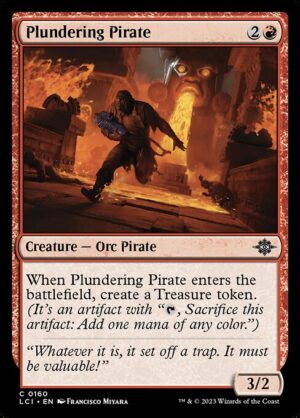 Plundering Pirate - Foil<br /><span class="collector-number">Collector No. 160</span>