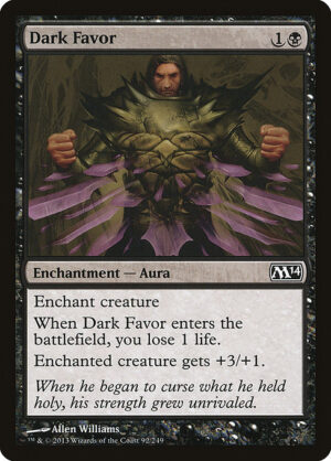 Dark Favor<br /><span class="collector-number">Collector No. 92</span>