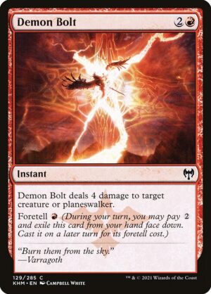 Demon Bolt - Foil<br /><span class="collector-number">Collector No. </span>