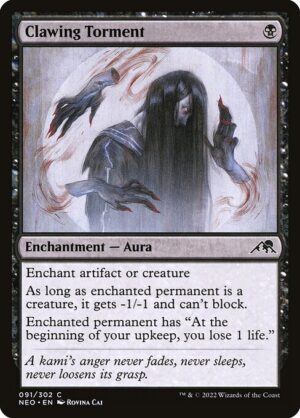 Clawing Torment - Foil<br /><span class="collector-number">Collector No. </span>